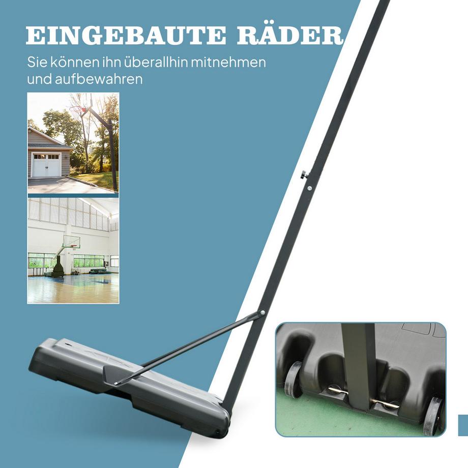 HOMCOM  Basketballständer 