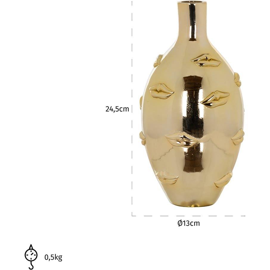 mutoni Vaso Baci oro grande  