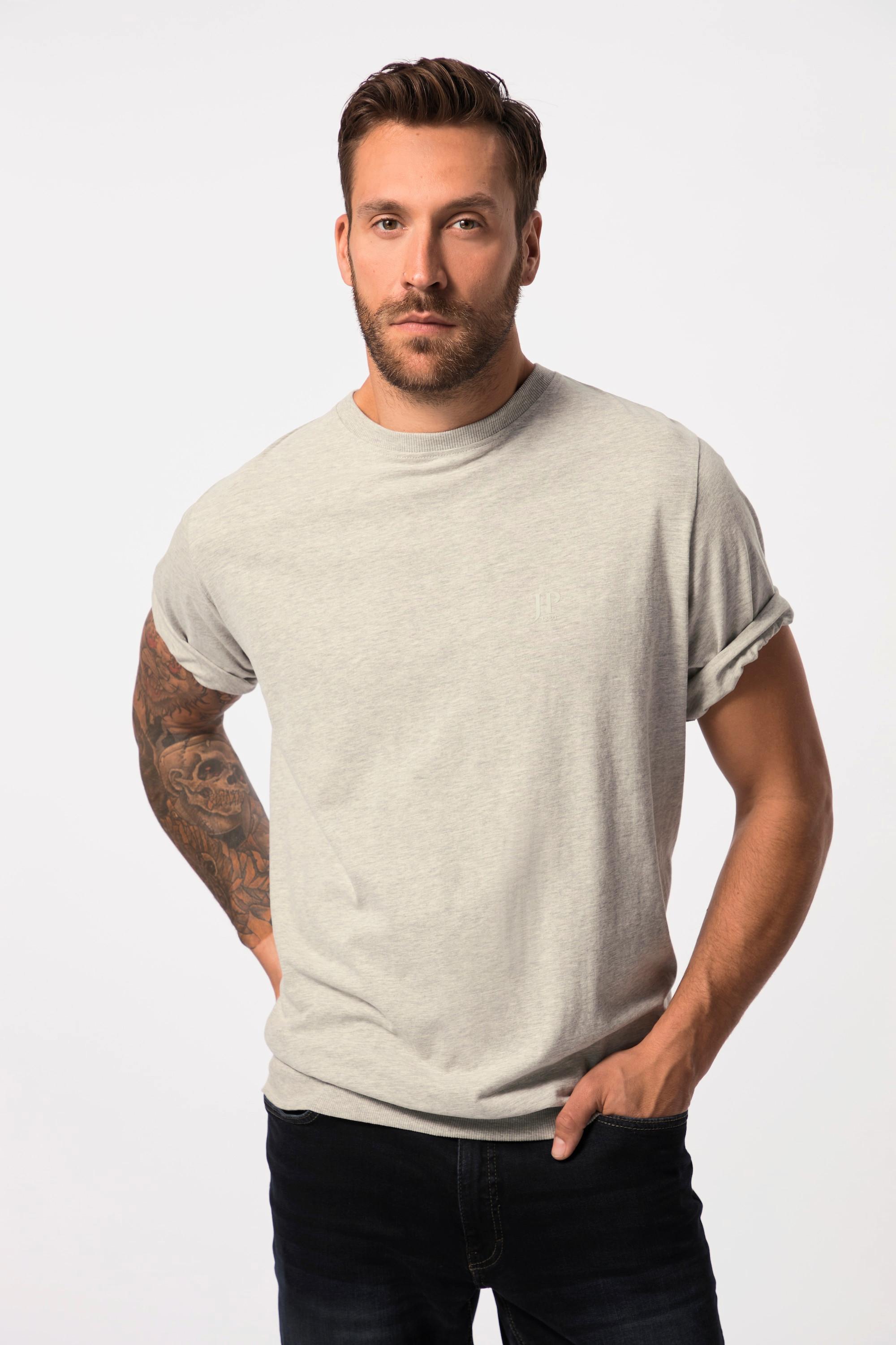 JP1880  T-Shirt, Basic, Bauchfit, Halbarm 