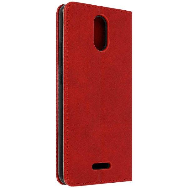 Avizar  Étui Wiko Sunny 5 Portefeuille Rouge 