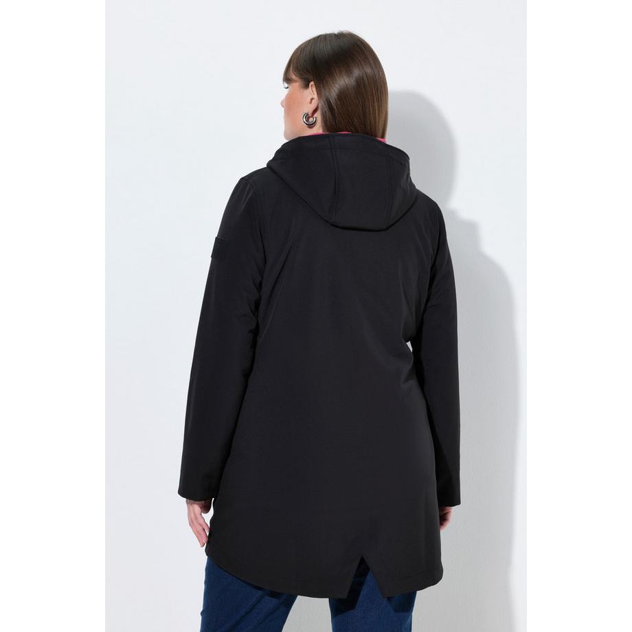 Ulla Popken HYPRAR Veste Softshell Déperlante avec Doublure Polaire  