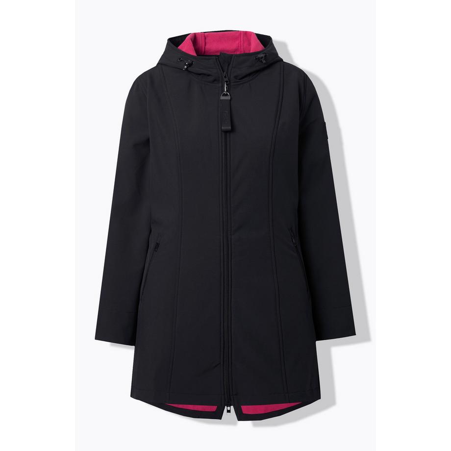 Ulla Popken HYPRAR Veste Softshell Déperlante avec Doublure Polaire  