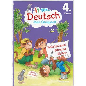 Fit für Deutsch 4. Klasse. Mein Übungsheft