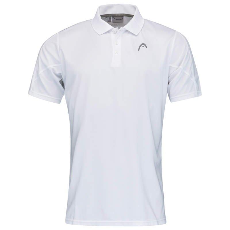 Image of Club Tech Polo Shirt M Weiss Herren Weiss S