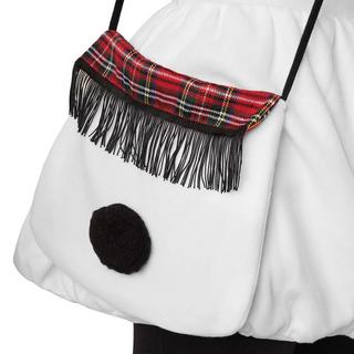 Tectake Borsa a tracolla Donna Pupazzo di Neve  