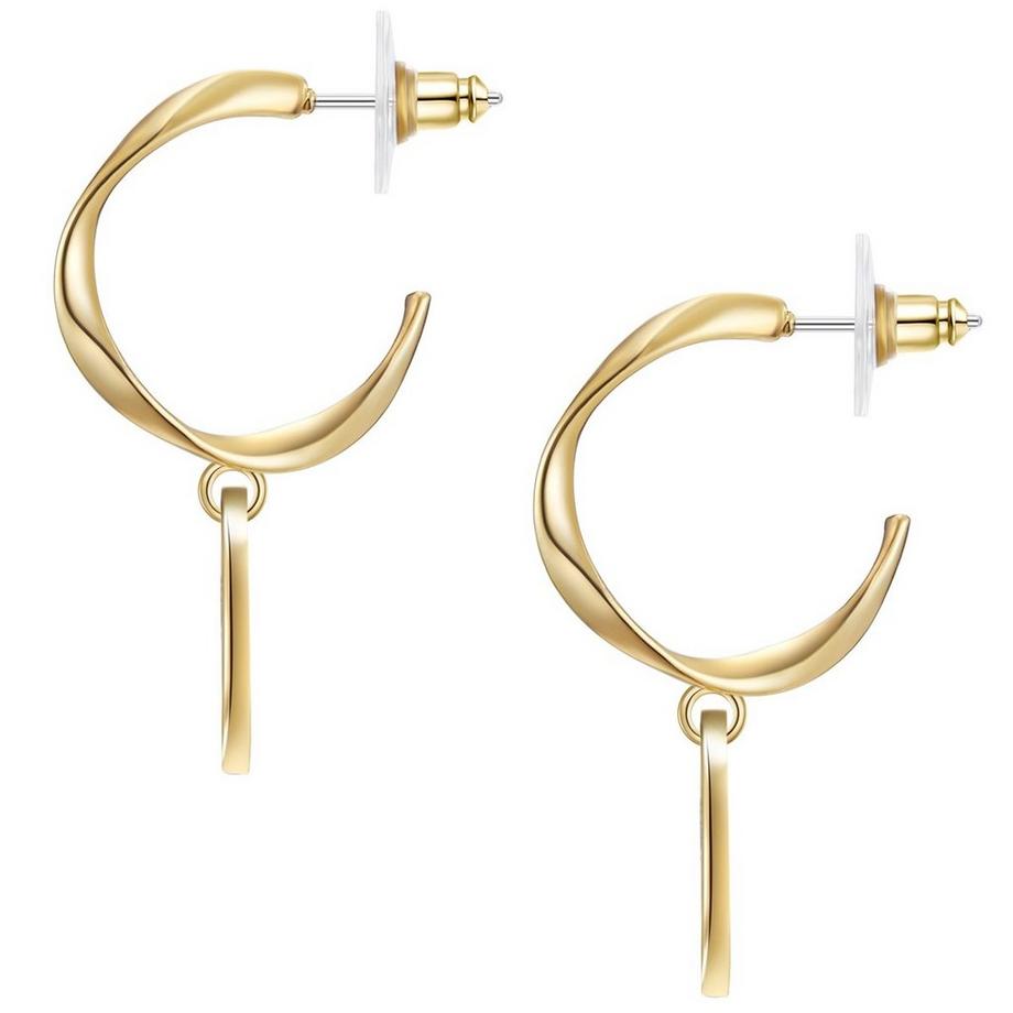 Lulu & Jane  Femme Boucles d´oreilles Pièce de monnaie 