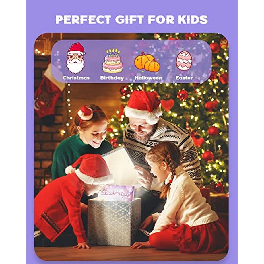 Activity-board  LCD-Magische Tafel für Kinder, 8,5 Zoll Kinderspielzeug Schreibtafel, Mädchen pädagogische Lernen Einhorn Spielzeug Malerei Board 