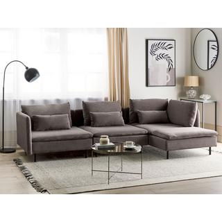 Beliani Modulsofa aus Cord Modern EGERIS  