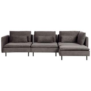 Beliani Modulsofa aus Cord Modern EGERIS  