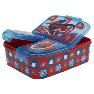 Stor Spiderman Lunchbox mit mehreren Fächern  