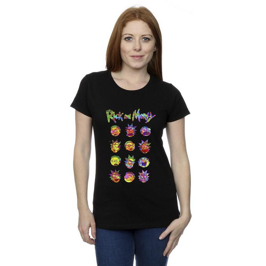 Rick And Morty Rick and Morty Faces T-Shirt  