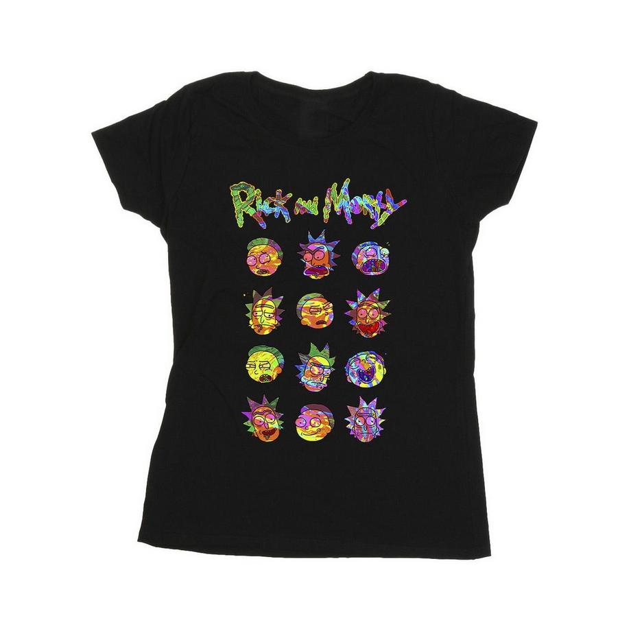 Rick And Morty Rick and Morty Faces T-Shirt  