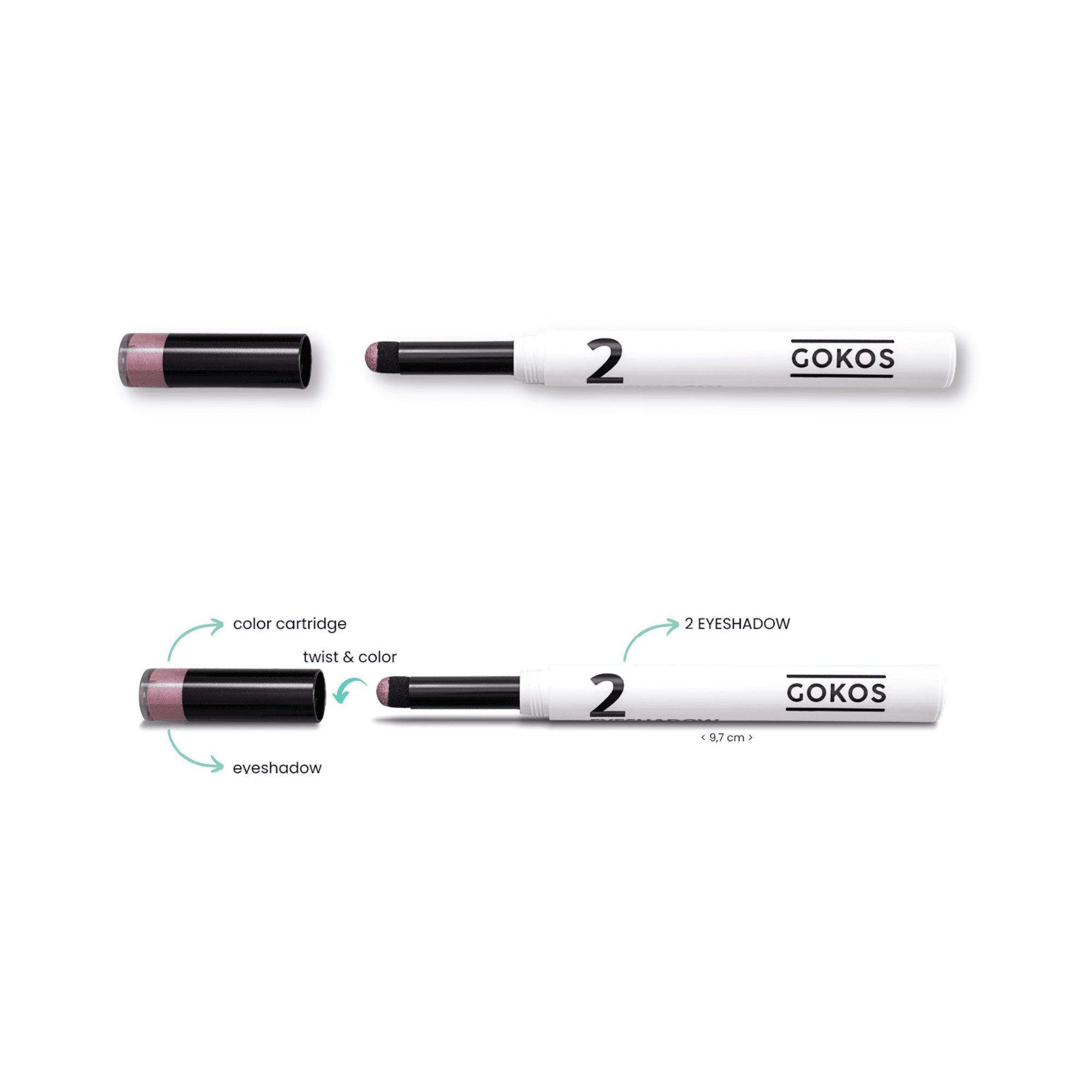 Gokos  EyeColor White Edition Lidschattenstift 