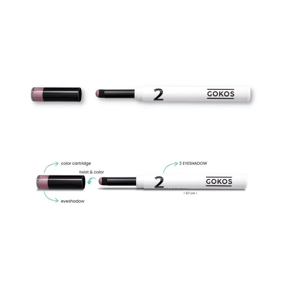 Gokos  EyeColor White Edition Ombre à paupières 