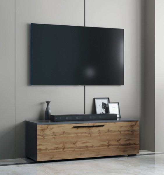 VCM Holz TV Lowboard Möbel Fernsehschrank Tisch Konsole Fernsehtisch Arila M  