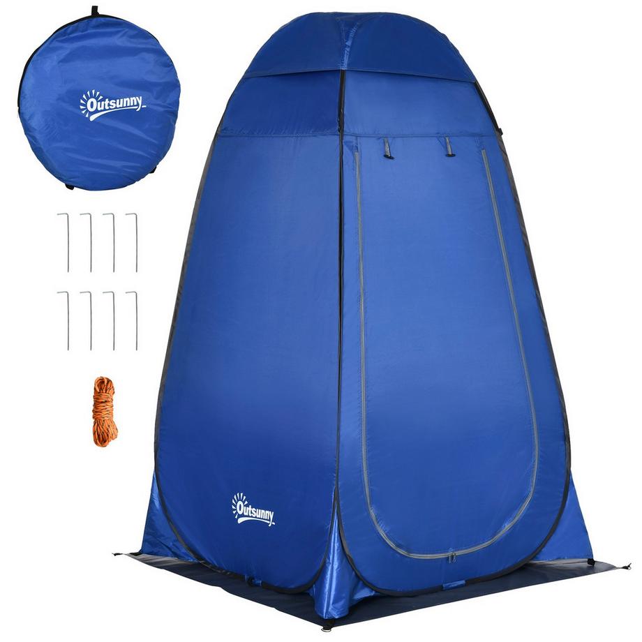 Northio  Pop-Up Zelt Duschzelt, Toilettenzelt Für Camping, Mobile Outdoor Toilette Mit Tragetasche, 126X124X189Cm 