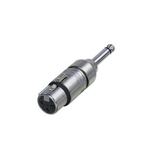 Nedis  XLR Adapter 6,35 mm, Stecker - XLR 3-Pin Buchse Silber 