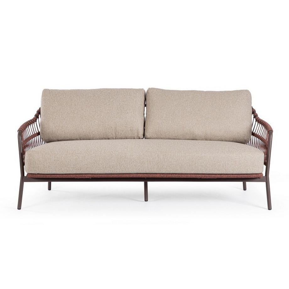 mutoni Divano da giardino a 2 posti Talaia Java  