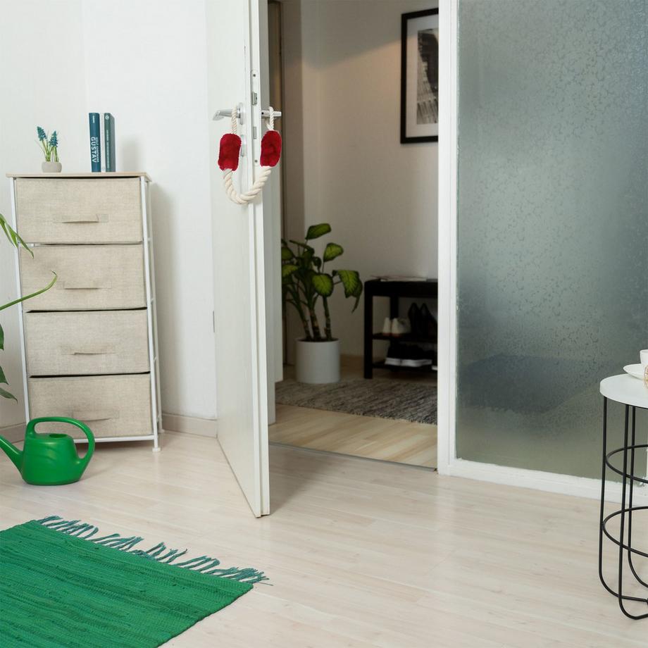 B2X Clip di protezione per cavo porta 2 pezzi rosso  