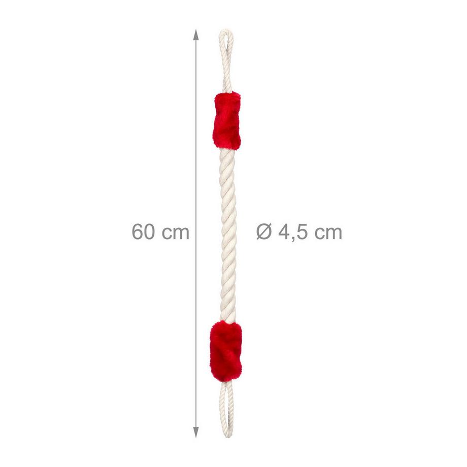 B2X Clip di protezione per cavo porta 2 pezzi rosso  