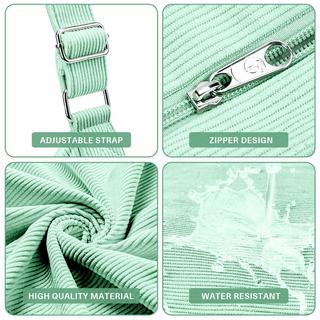 Only-bags.store Kordtasche Umhängetasche mit Reißverschluss Wasserdichter Shopper  