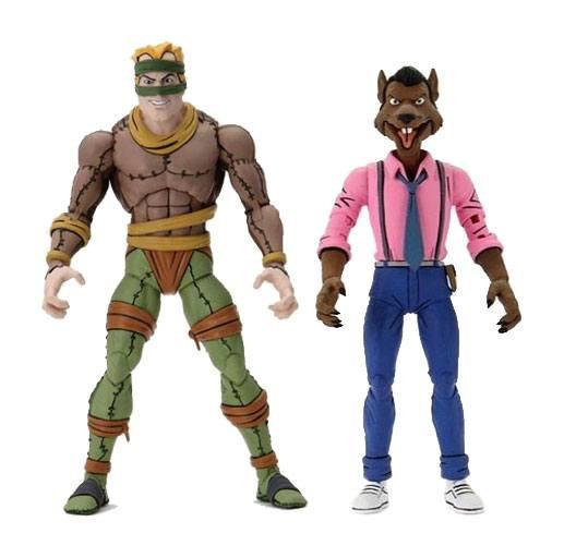 NECA  Teenage Mutant Ninja Turtles Actionfiguren Doppelpack Rat King & Vernon 