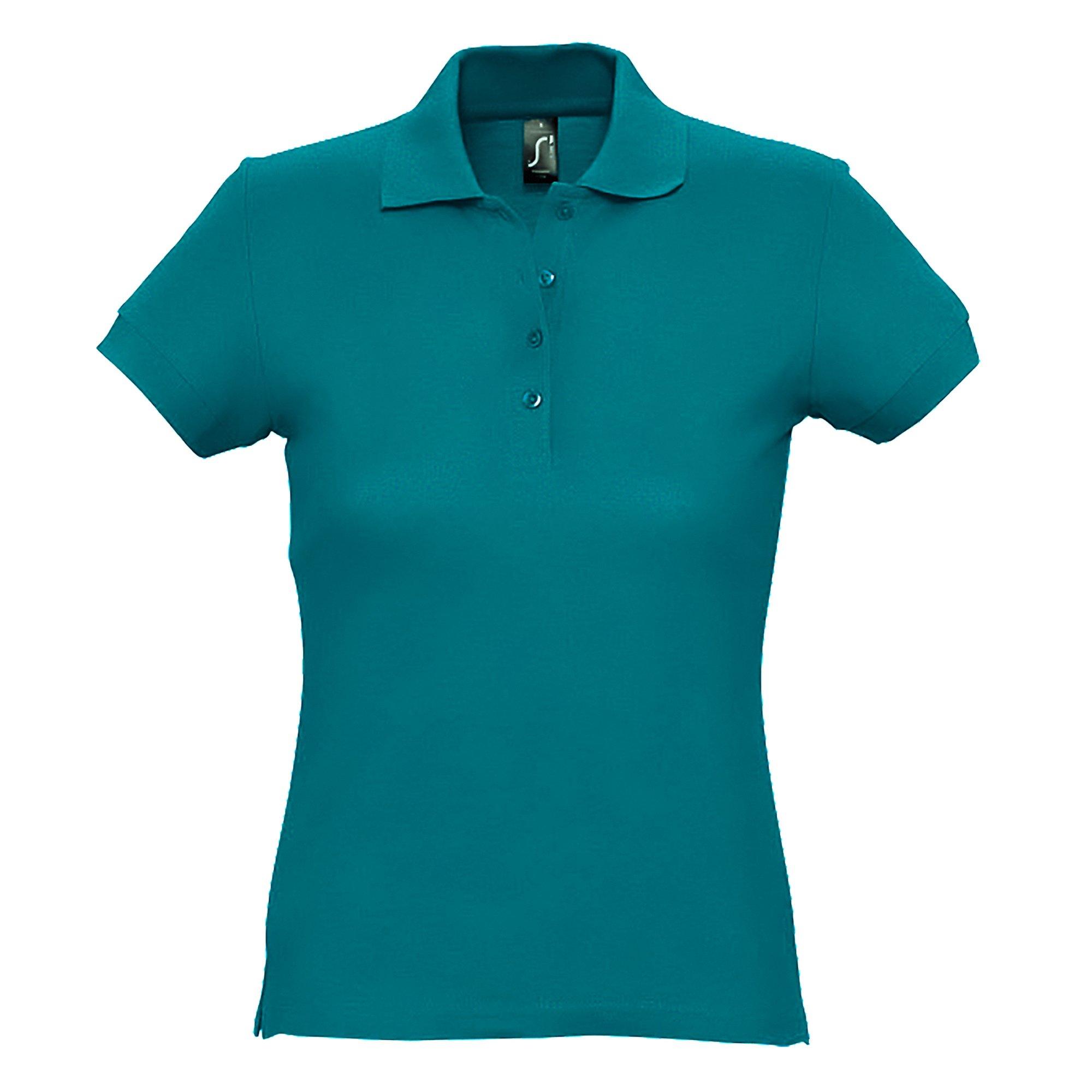 Image of Passion Poloshirt, Kurzarm Damen Horizon Blue L