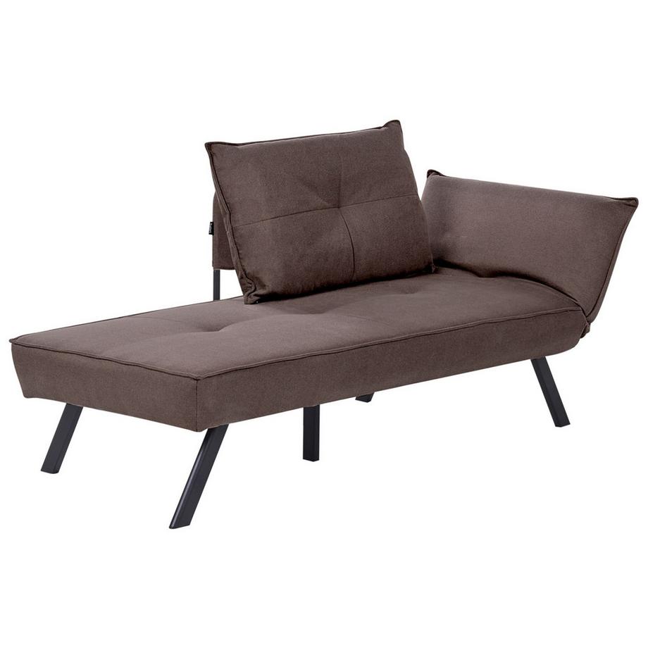 Beliani Chaise longue côté droit en Tissu Moderne ROCAMADOUR  