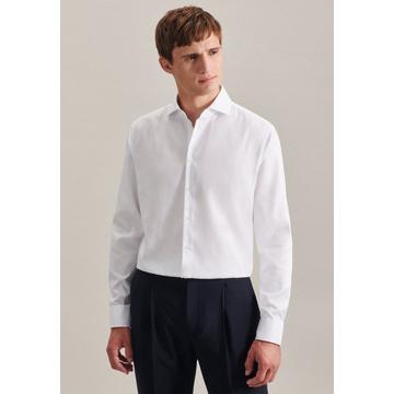 Chemise oxford Shaped Fit Manche longue Uni