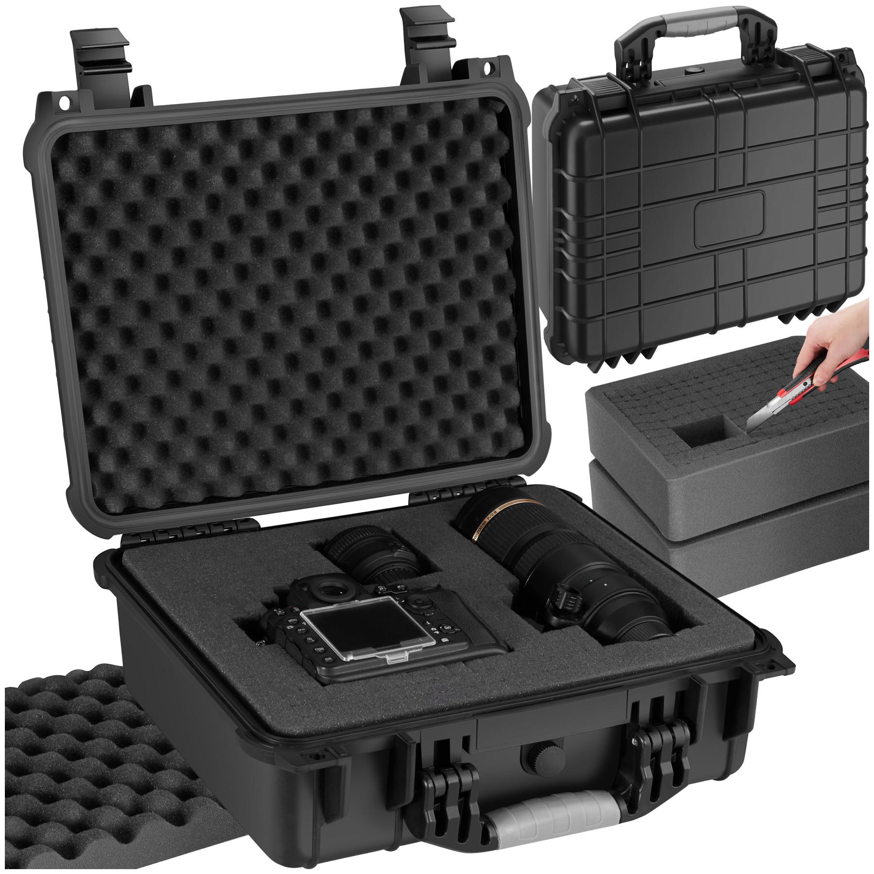 Tectake  Valise étanche pour appareil photo 