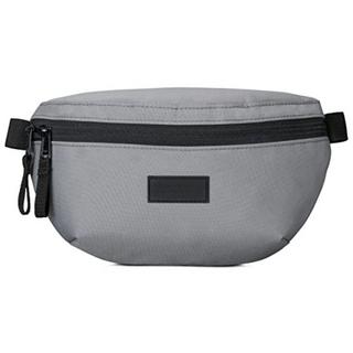 Only-bags.store Fanny Pack Gris - Finn - Sac banane pour le sport en plein air et la ville - Sac banane élégant pour le festival - Sac bandoulière avec sangle - Résistant à l'eau Fanny Pack Gris - Finn - Sac banane pour le sport en plein air et la ville - Sac banane élégant pour le festival - Sac bandoulière avec sangle - Résistant à l'eau 