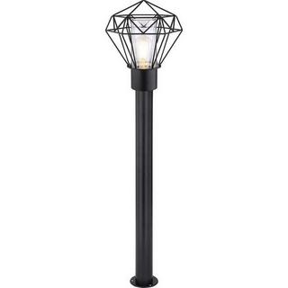 mutoni Lampada da esterno Horace in acciaio inox nero 1xE27 LED  