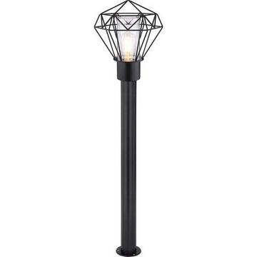 Lampada da esterno Horace in acciaio inox nero 1xE27 LED