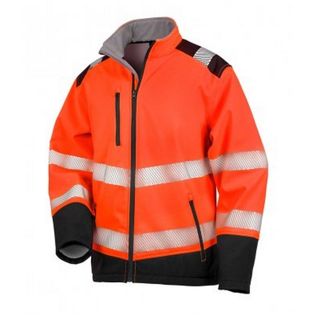 Image of Safeguard By Softshelljacke Sicherheit Unisex Orange L