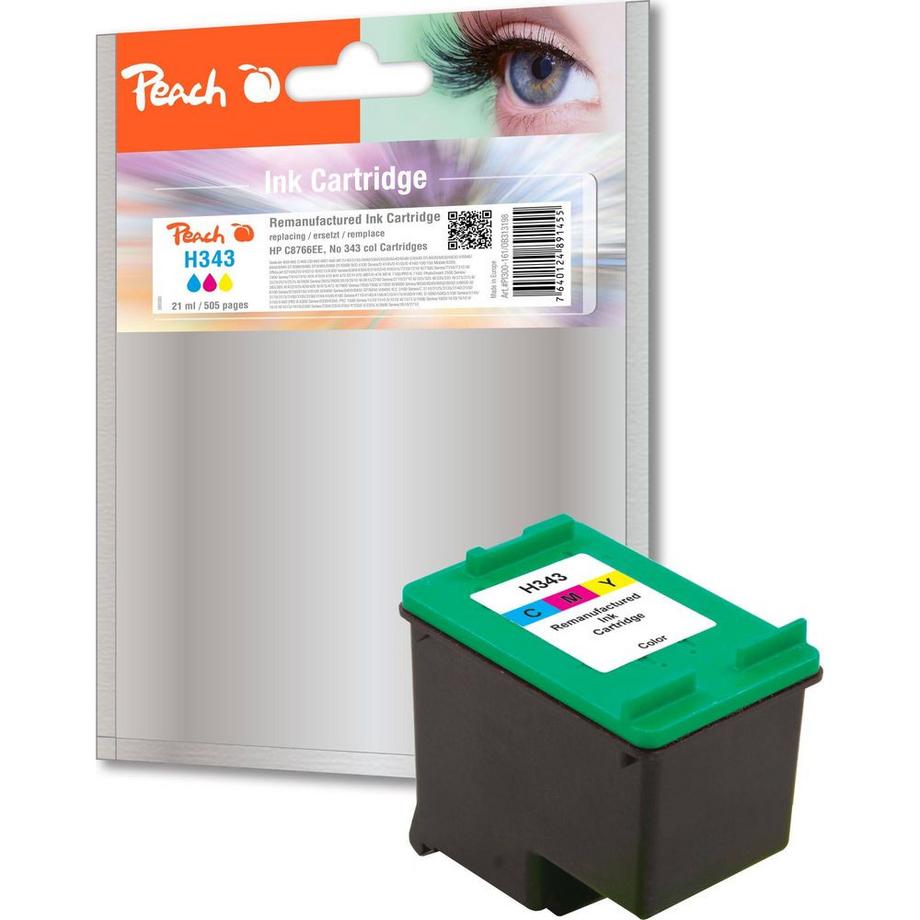 Peach  Druckkopf color kompatibel zu HP No. 343, C8766EE 