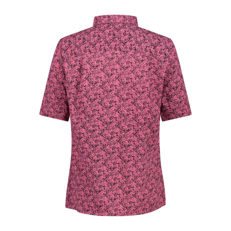 CMP Camicia a Maniche Corte Fantasia Floreale  