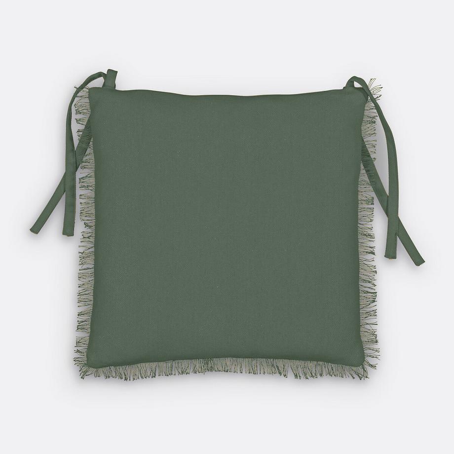 La Redoute Intérieurs Galette de chaise coton natté  