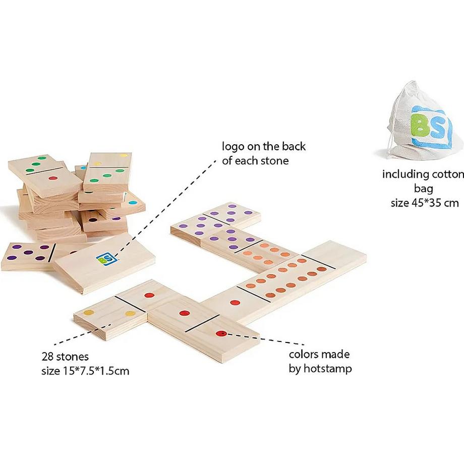 BS Toys  Riesen Domino (28Teile) 