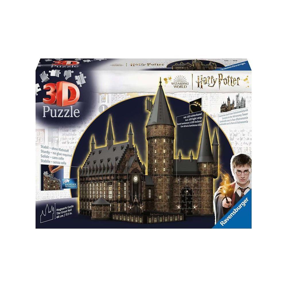 Image of Puzzle Hogwarts Schloss - Die Grosse Halle - Night Edition (540Teile)