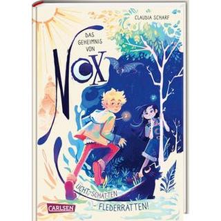 Das Geheimnis von Nox 1: Licht, Schatten - Flederratten! Scharf, Claudia; Forsch, Lisa (Illustrationen) Gebundene Ausgabe 