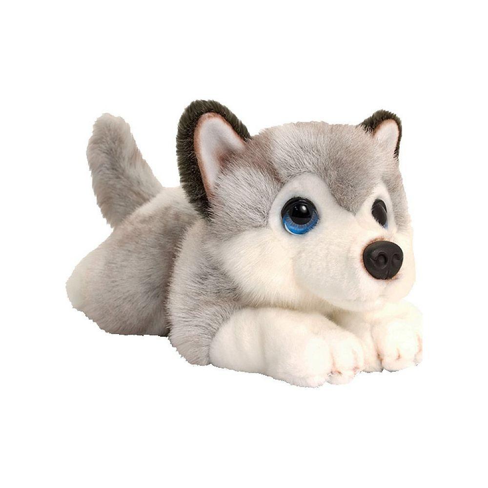 Image of Husky liegend (32cm) Taubengrau