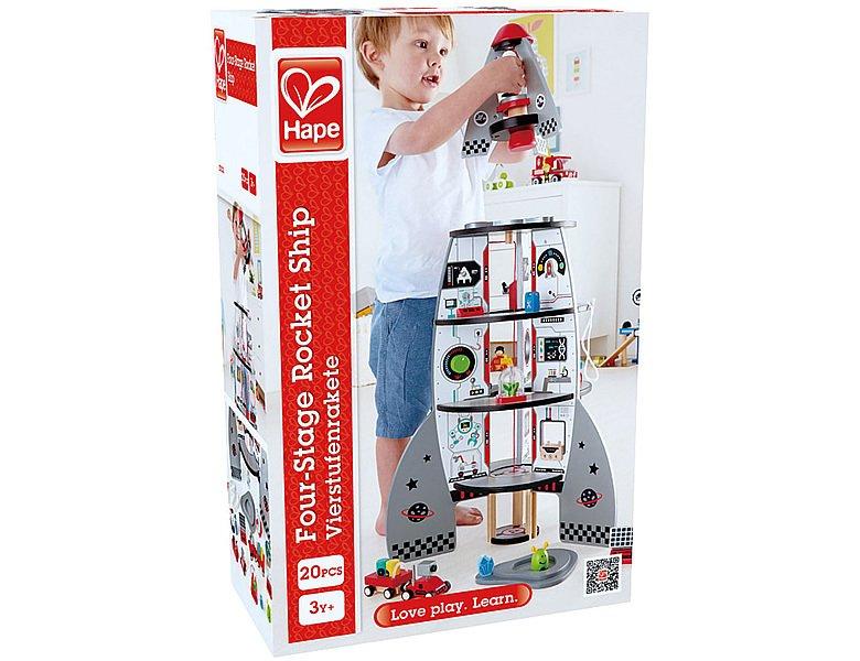 Hape  Rollenspiele Vierstufenrakete 