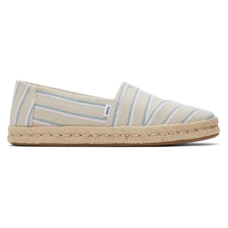 TOMS  espadrillas a righe intrecciate da donna  alpargata rope 2.0 