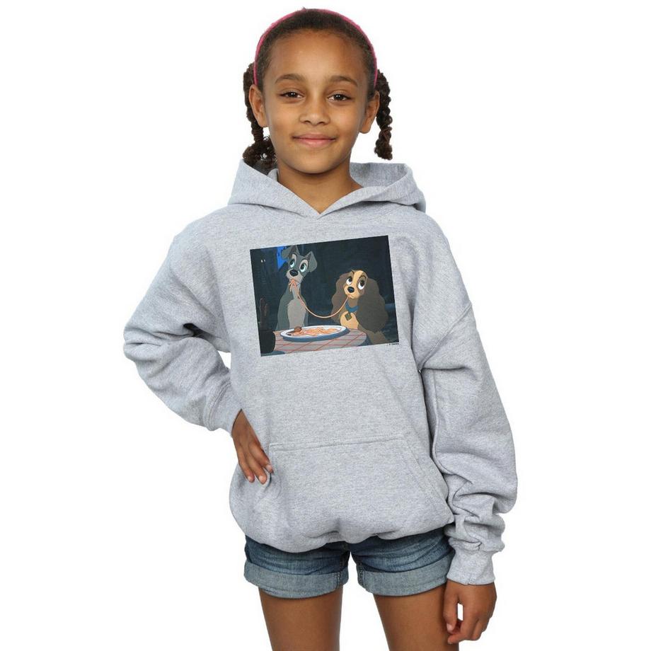 Disney  Lady And The Tramp Spaghetti Slurp Kapuzenpullover 