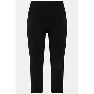 Ulla Popken  Pantaloni Capri a 7/8 con cintura elastica, fino alla tg. 72/74 