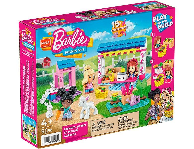 Mega Construx  Barbie Bauernmarkt (90Teile) 