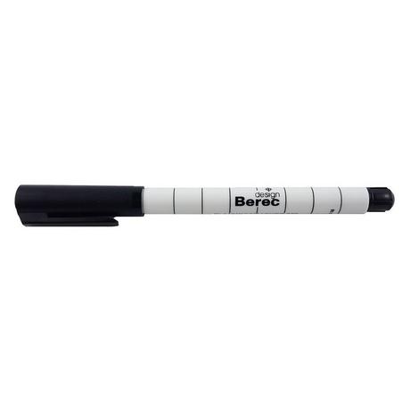 Berec BEREC Whiteboard Marker schmal 1mm 956.10.01 schwarz  