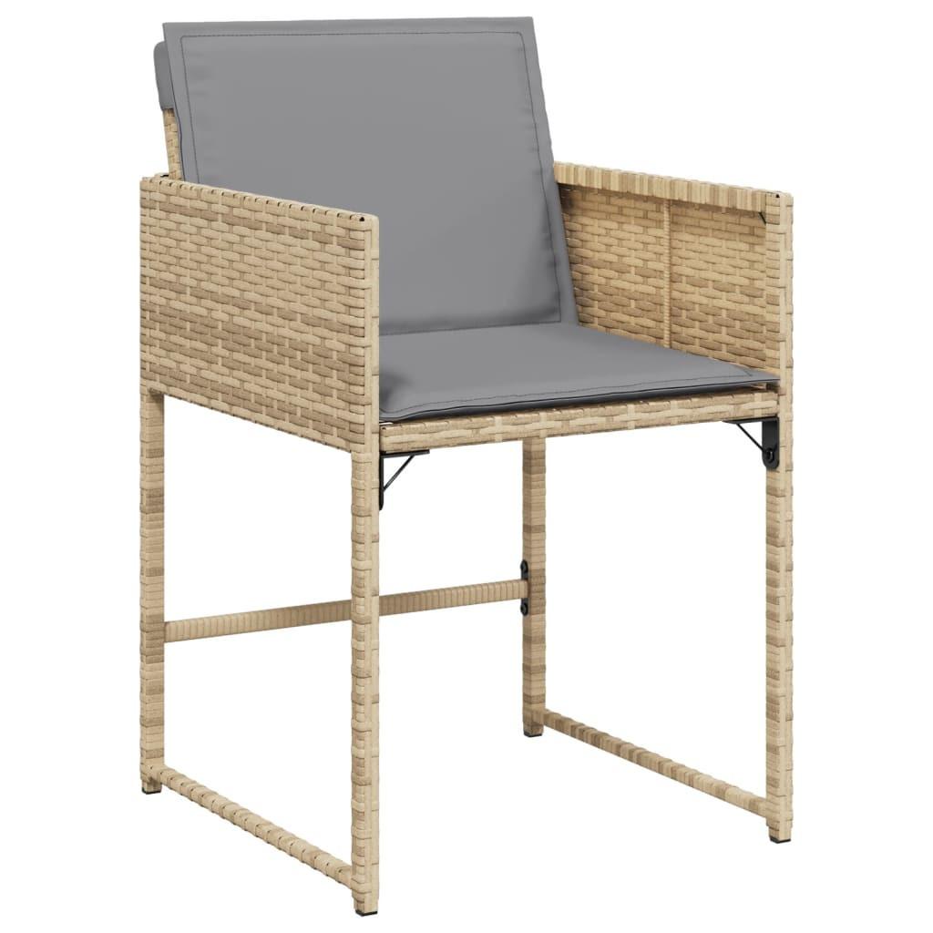 VidaXL Garten essgruppe poly-rattan  