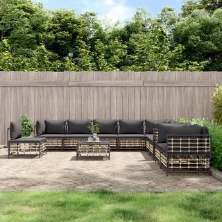 VidaXL Garten lounge set poly-rattan  