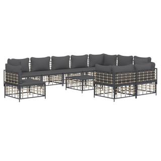 VidaXL Garten lounge set poly-rattan  